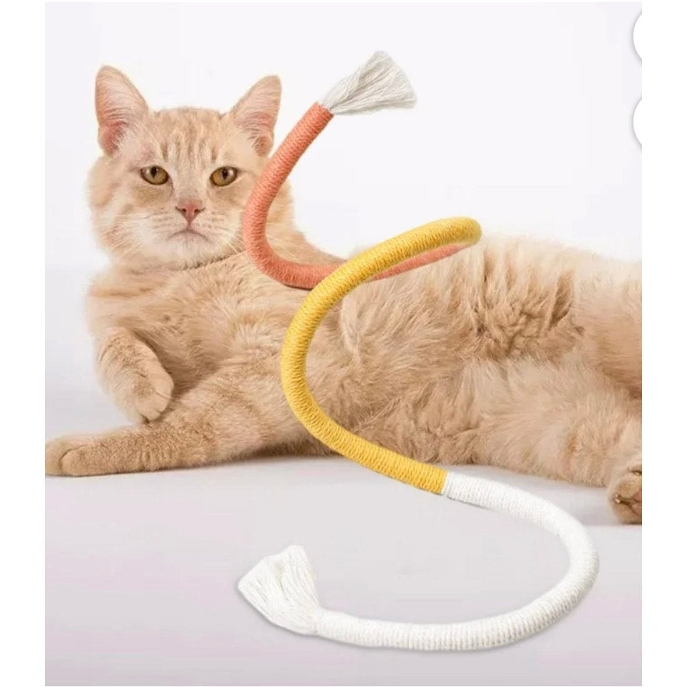 Cat Toy Bite Rope Funny Wear Resistant Home Portable Educational Toys