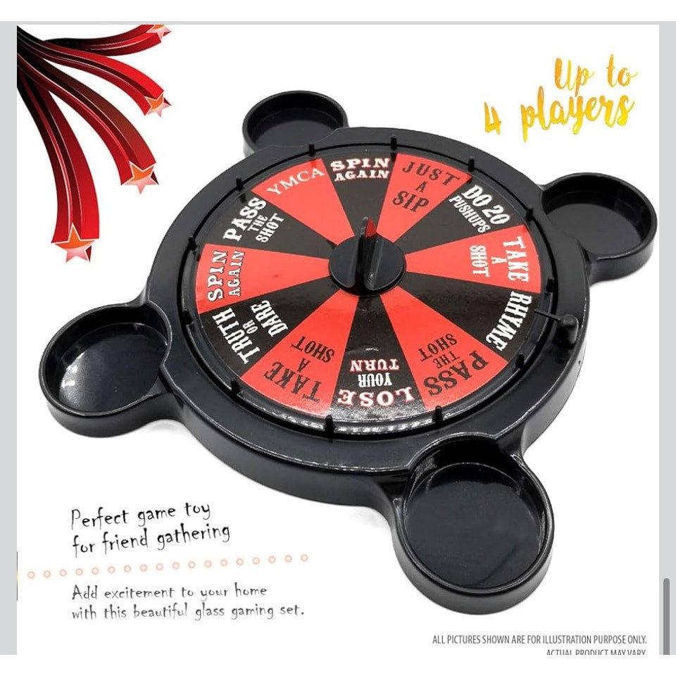Roulette Shots Drinking Games Set for Adults