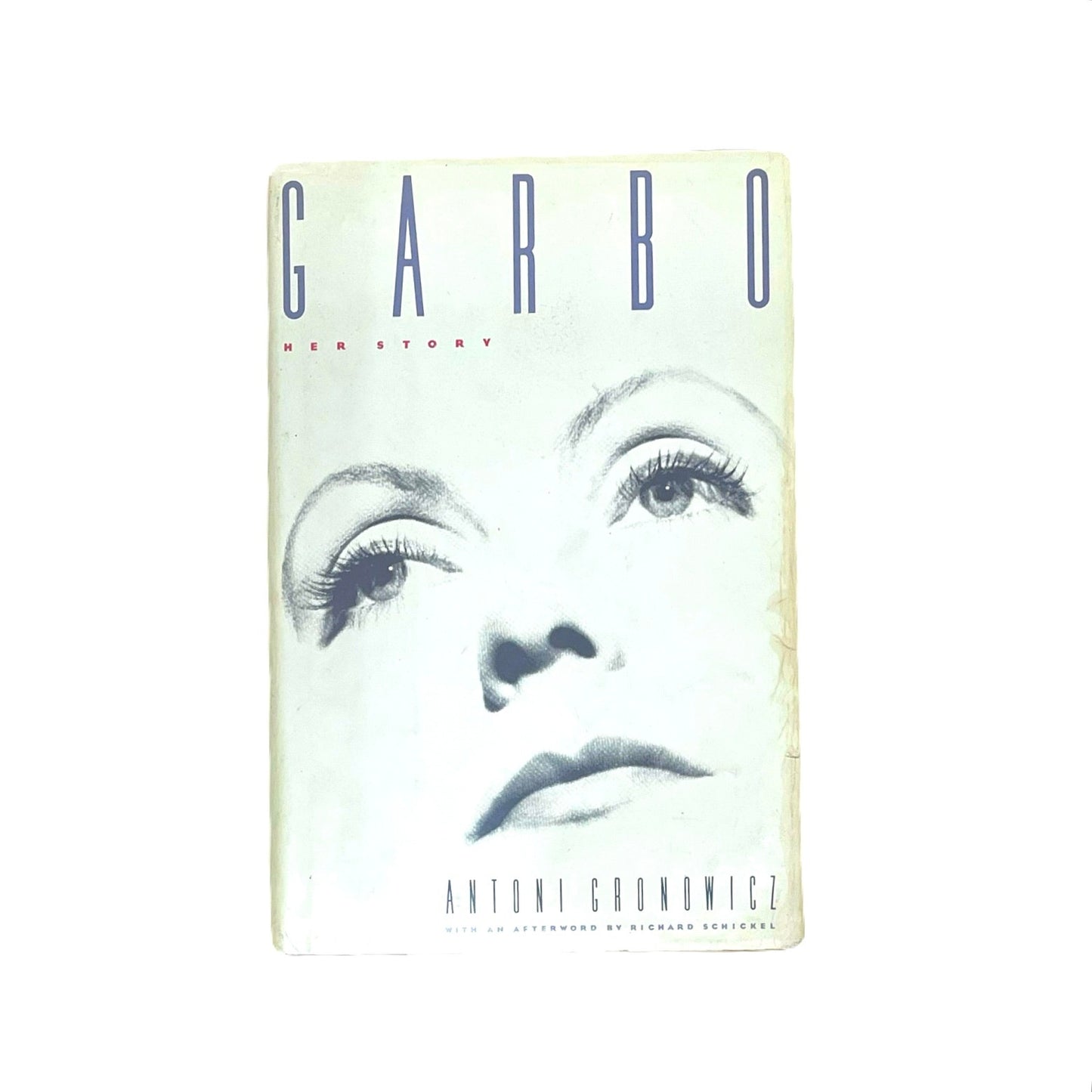 Garbo Her Story Antoni Gronowicz Hardcover Book