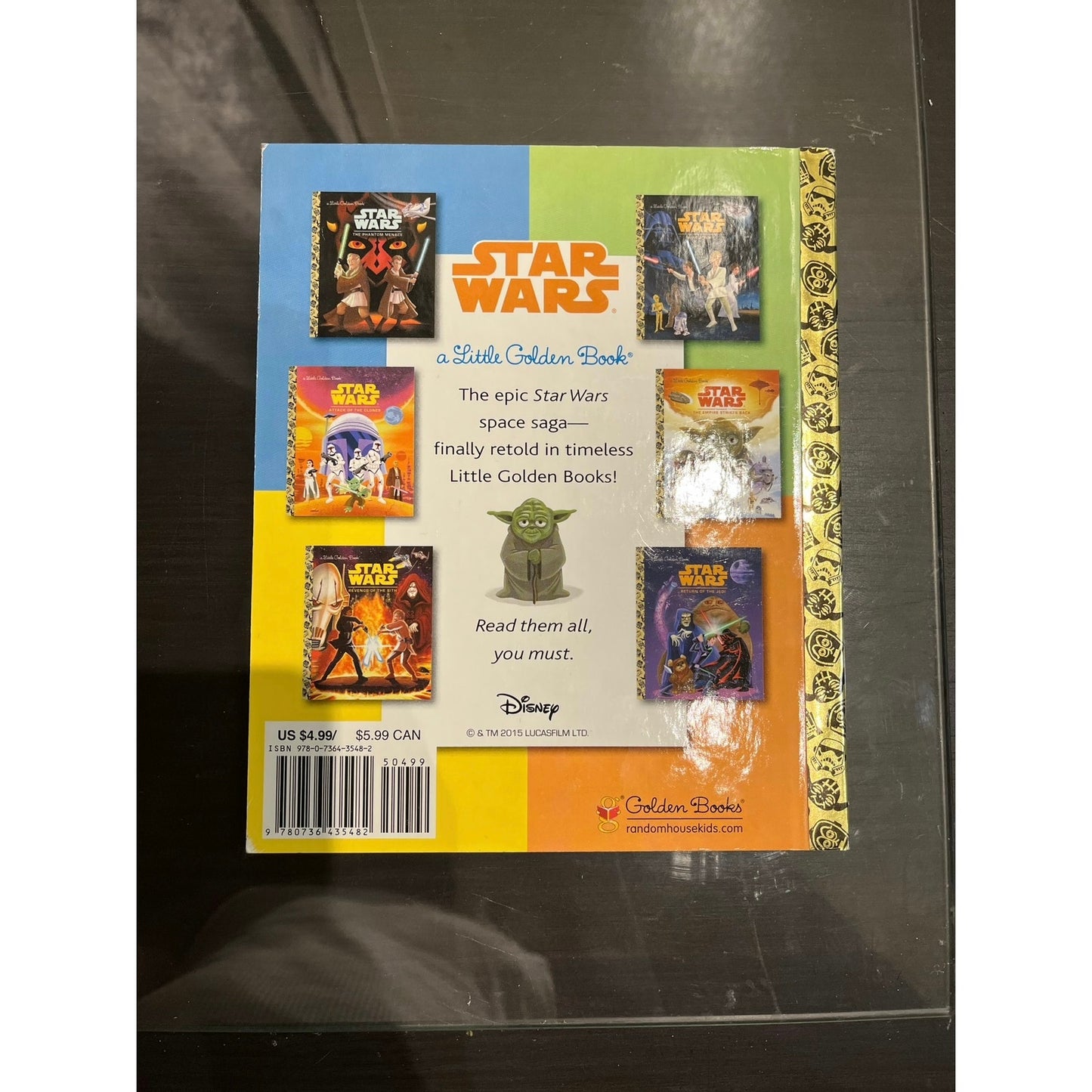 Star Wars Return Of The Jedi hardcover Book