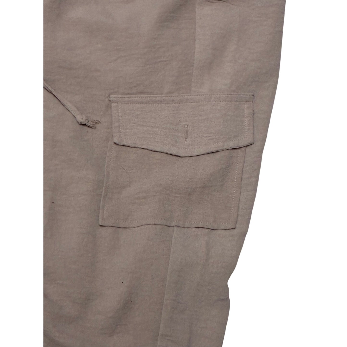 Love Scarlett Women’s Tan Pants With 2 Side Packets Size Medium