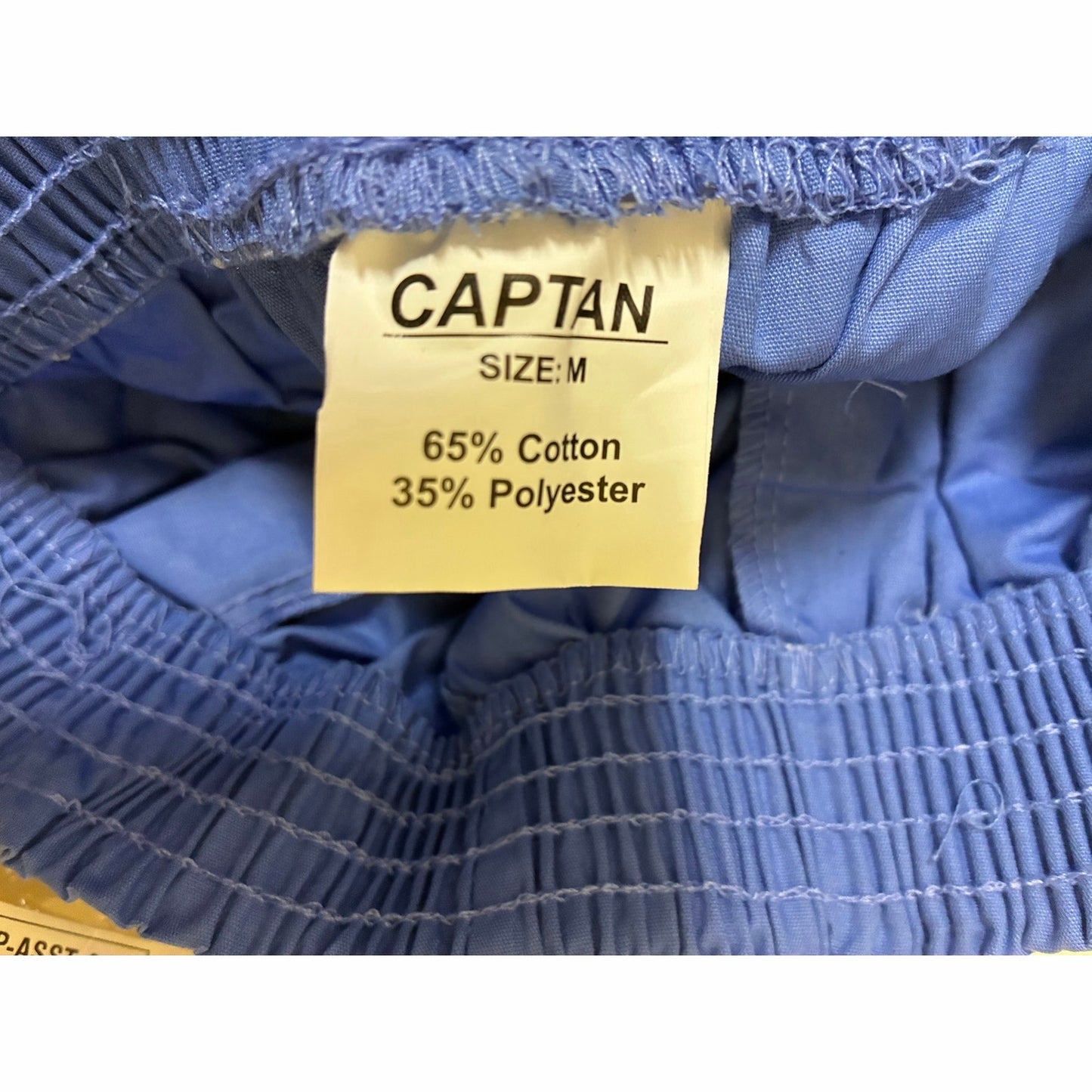 Captan Blue Scrub Pants Size Medium New