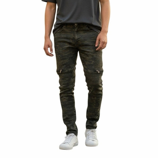Waimea Men’s Skinny Fit Army Green Jean’s Size 36X32