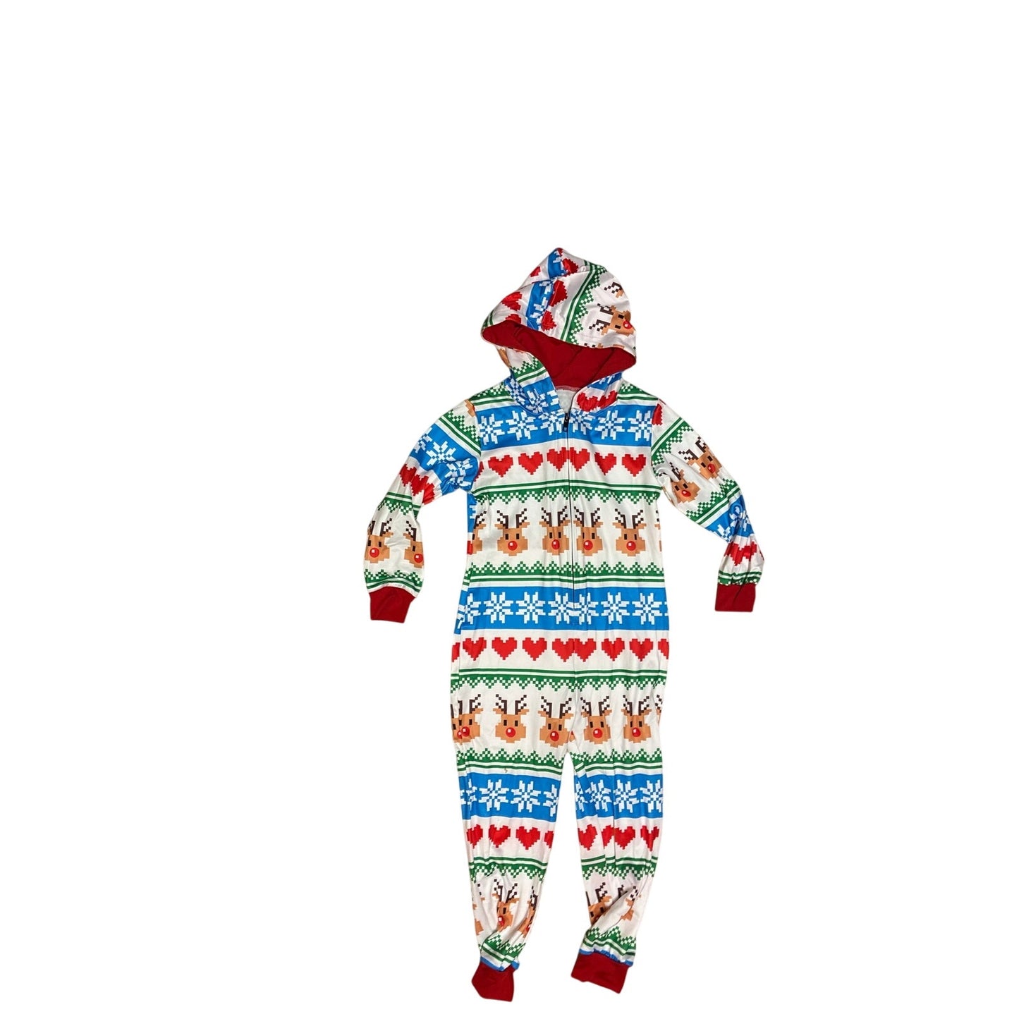 Christmas Pajamas 1 piece Size 4-5 Kids