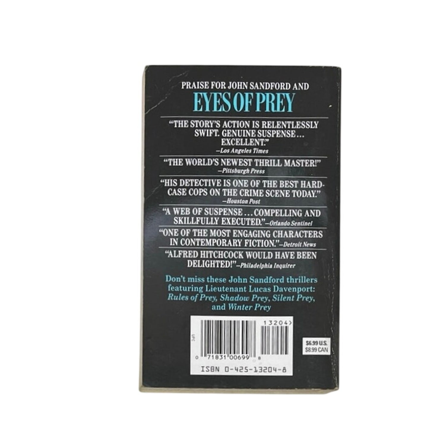 Eyes Of Prey By John Sandford PaperBook