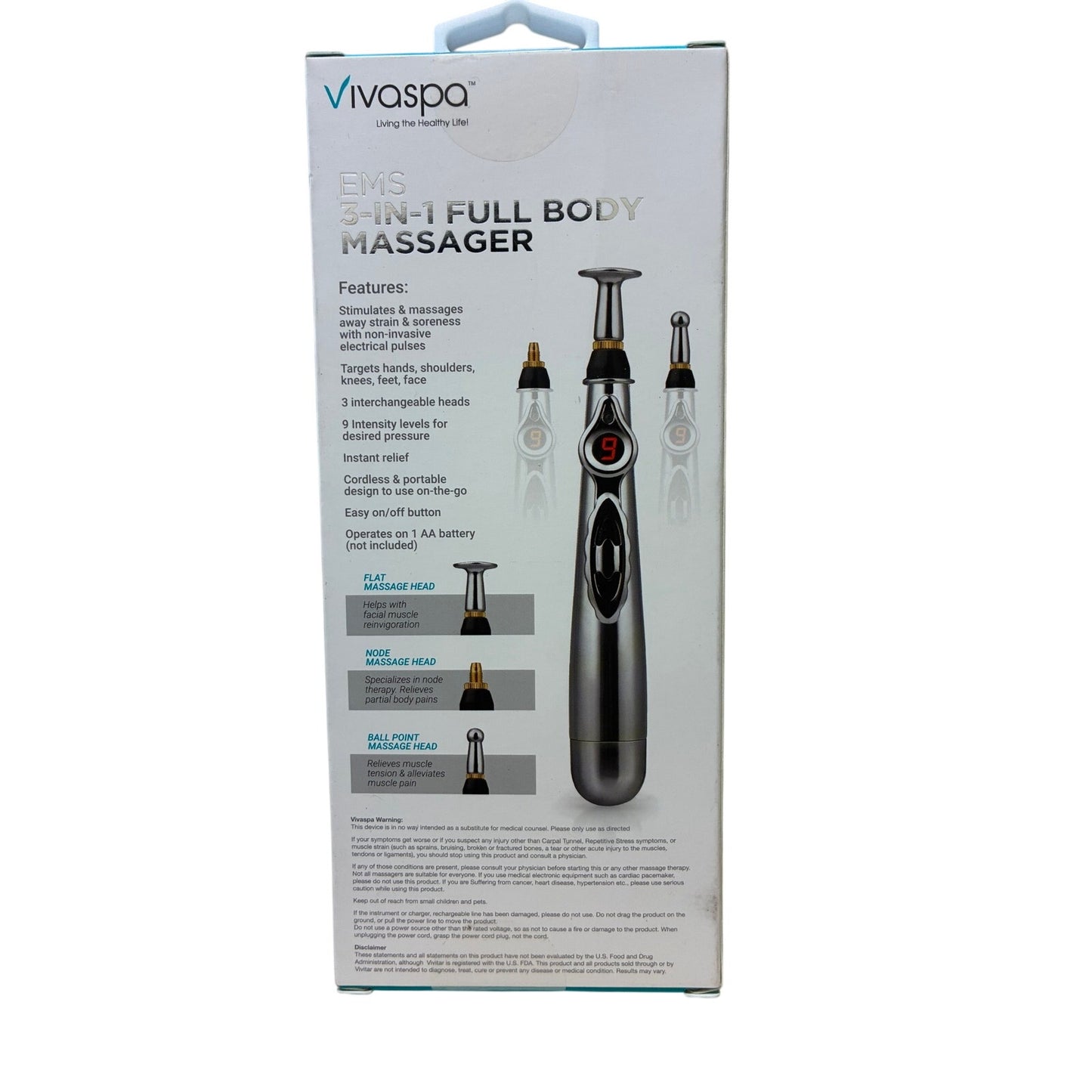 Vivaspa EMS 3 In 1 Full Body Massager