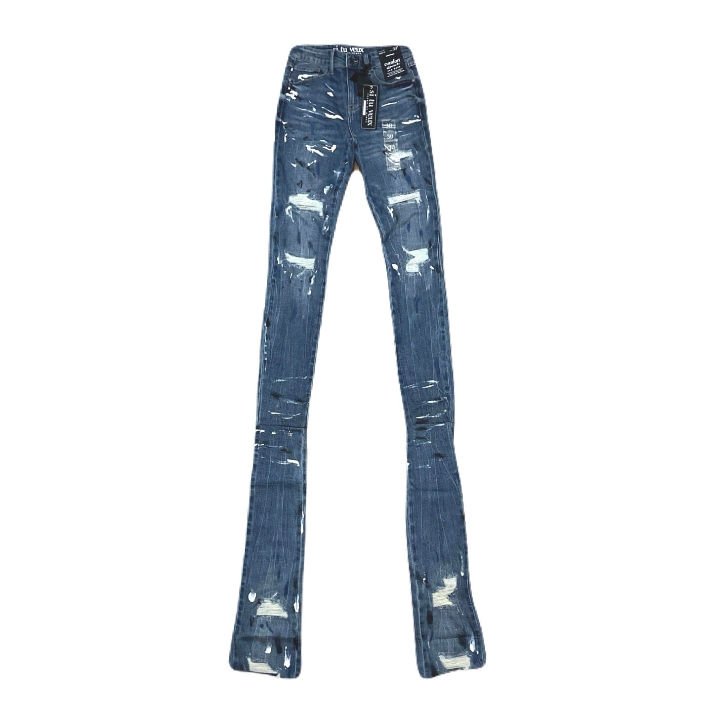 Si Tu Veux Marc Jean’s Indigo Wash Size 38 Men’s Superstack