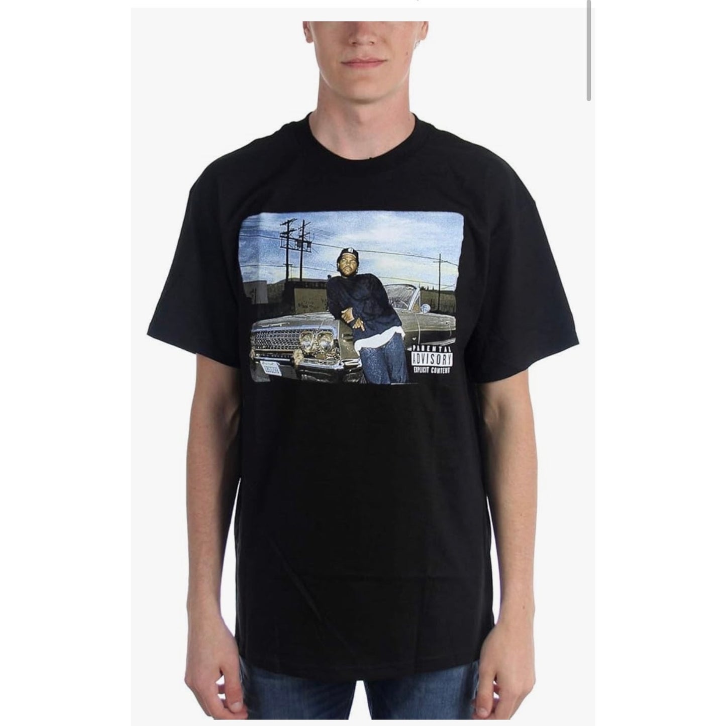 Ice Cube - Mens Ice Cube Impala T-Shirt Size Small