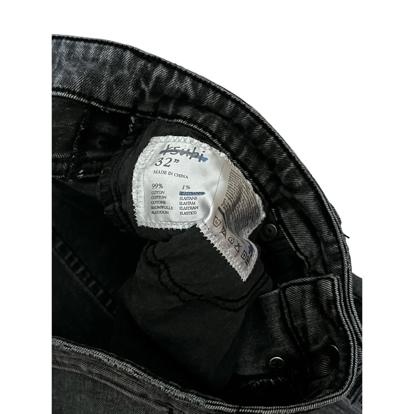 Ksubi Men’s Jean’s With Holes On The knees as decoration