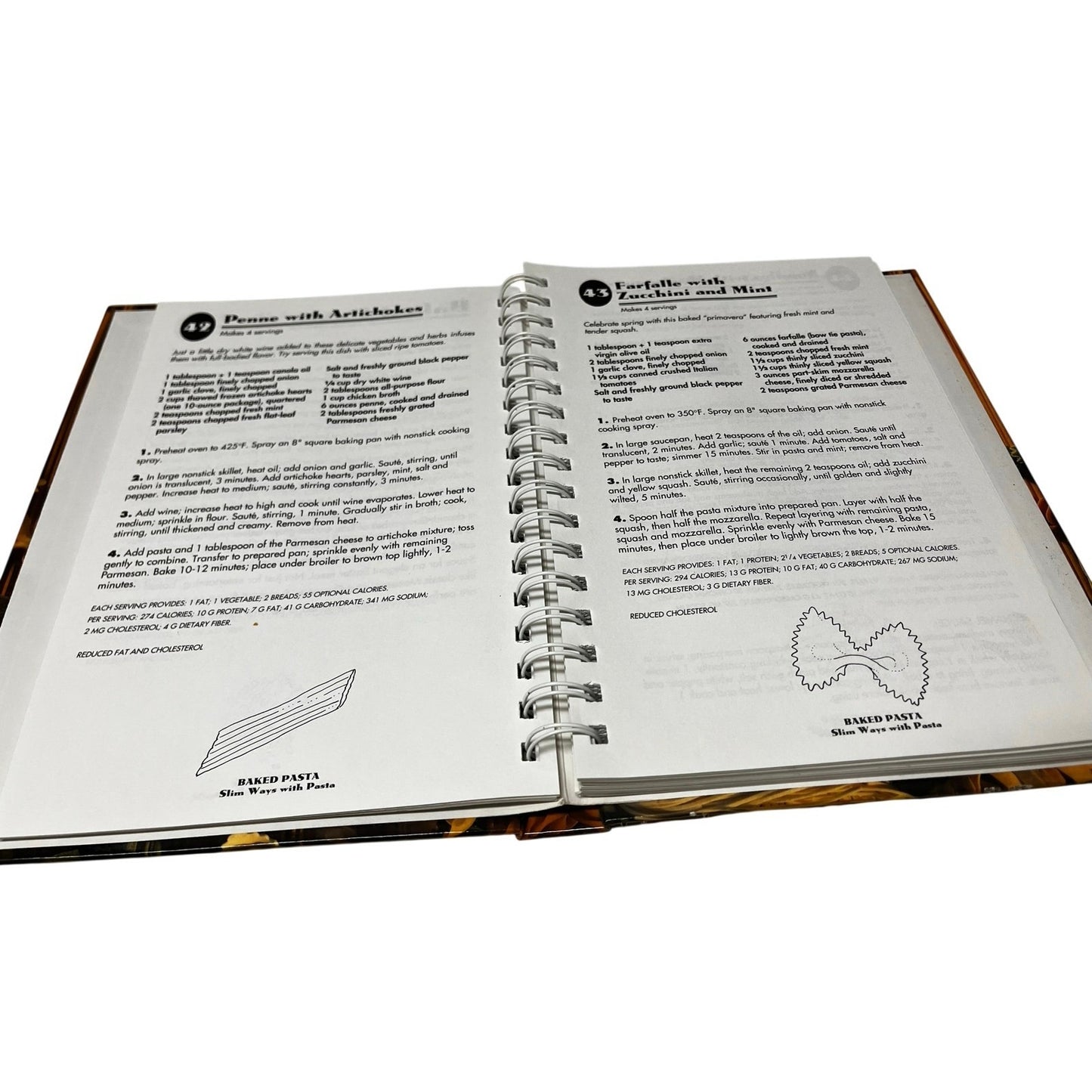 Weight Watchers Slim Ways With Pasta Hardcover Book