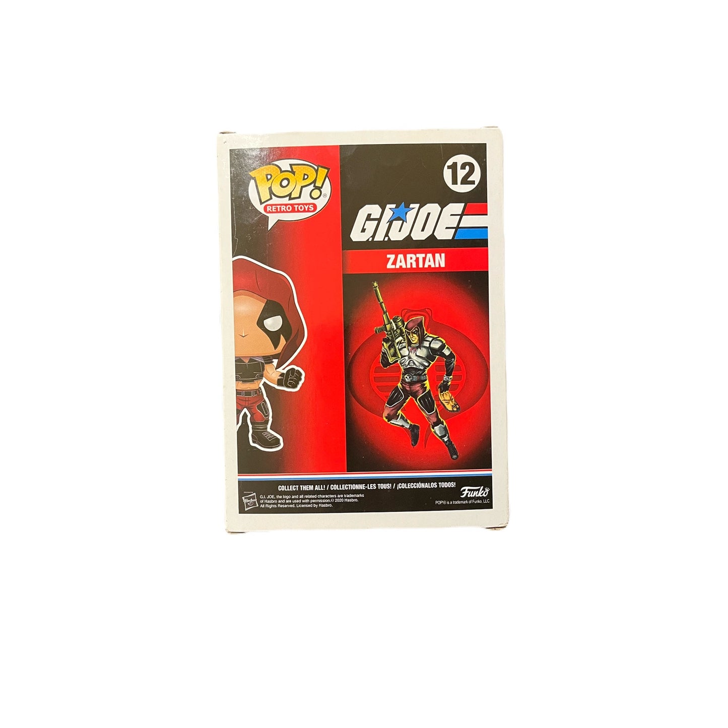 Zartan Funko Pop 12 G.I. Joe