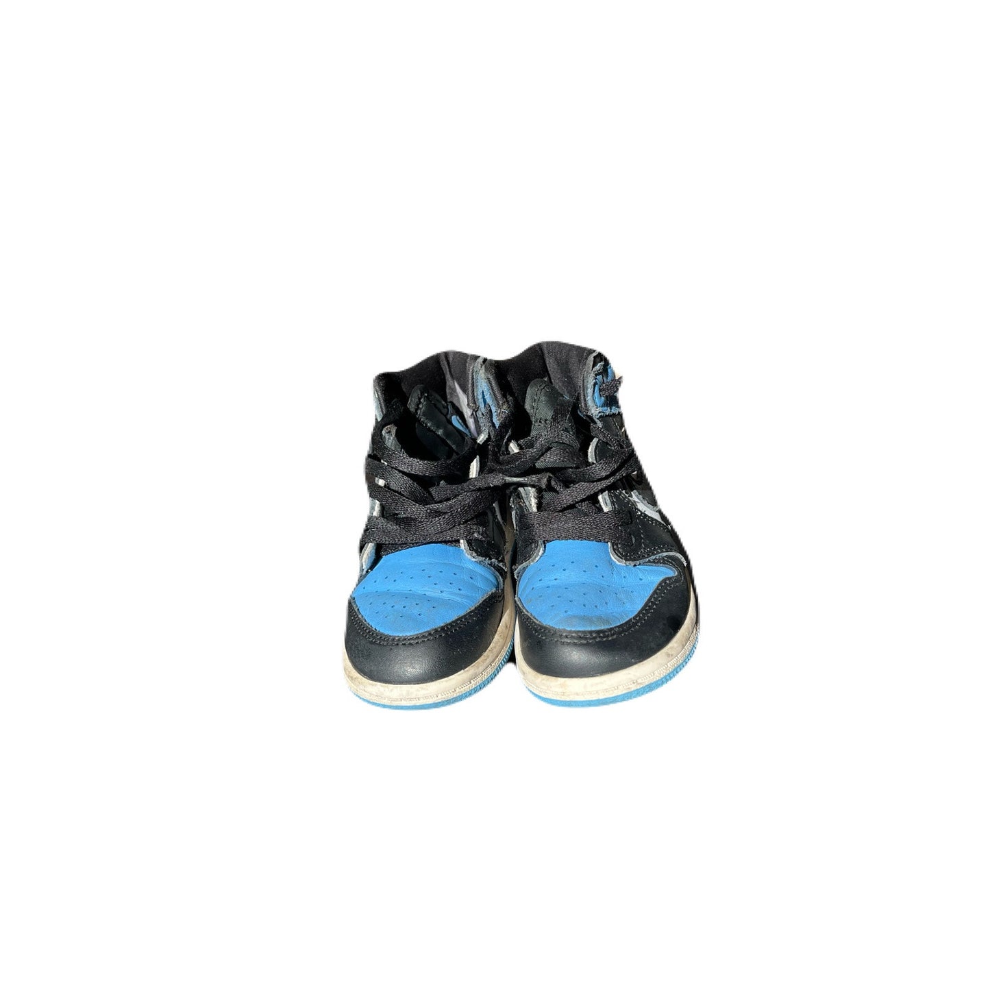 Jordan 1 High University Blue UNC Toe Toddler Sizes 9C FD1413-400 Baby Blue
