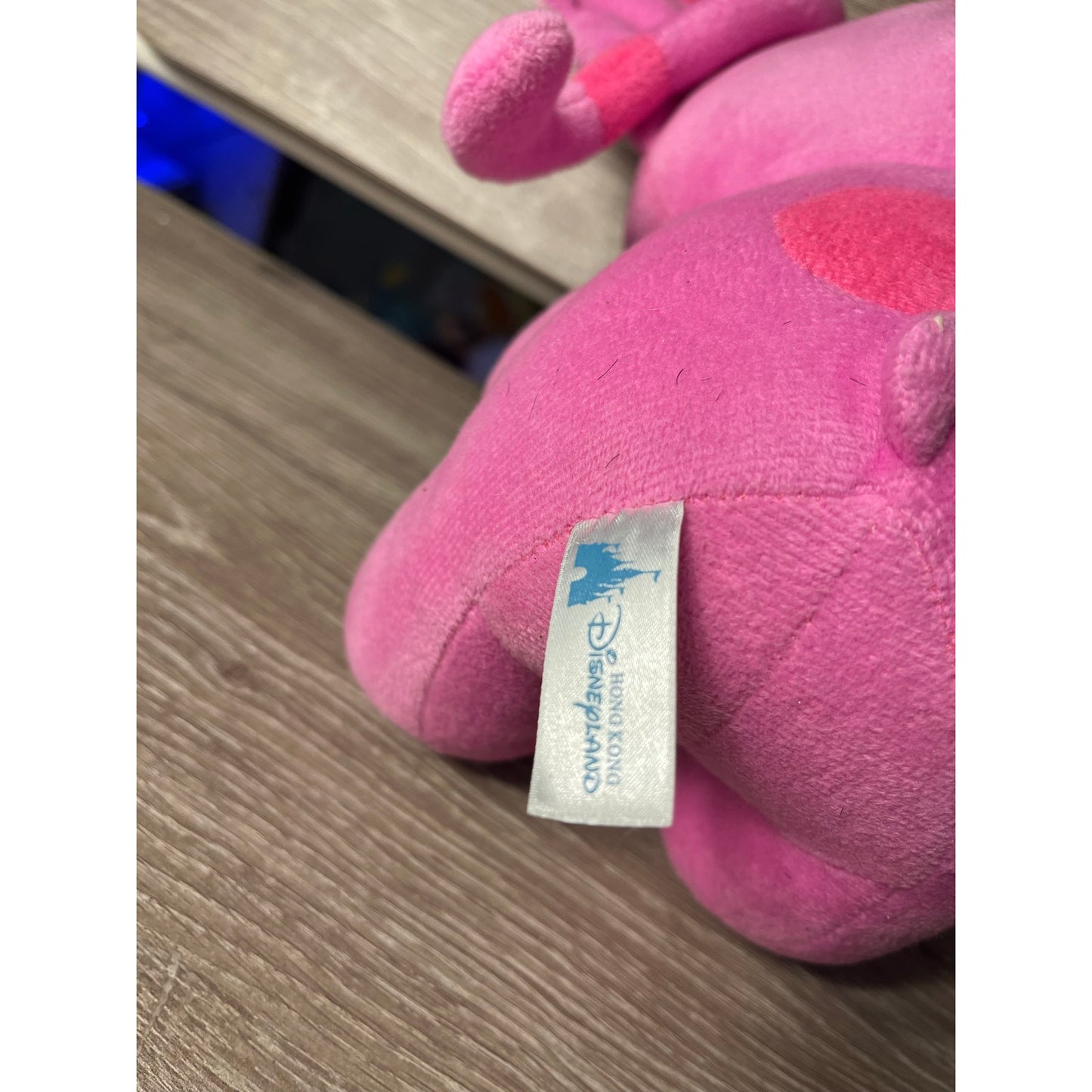 Disney Stuff Animal 10" Lilo & Stitch Hot Pink Stuffed Toy, Kawaii Style Doll