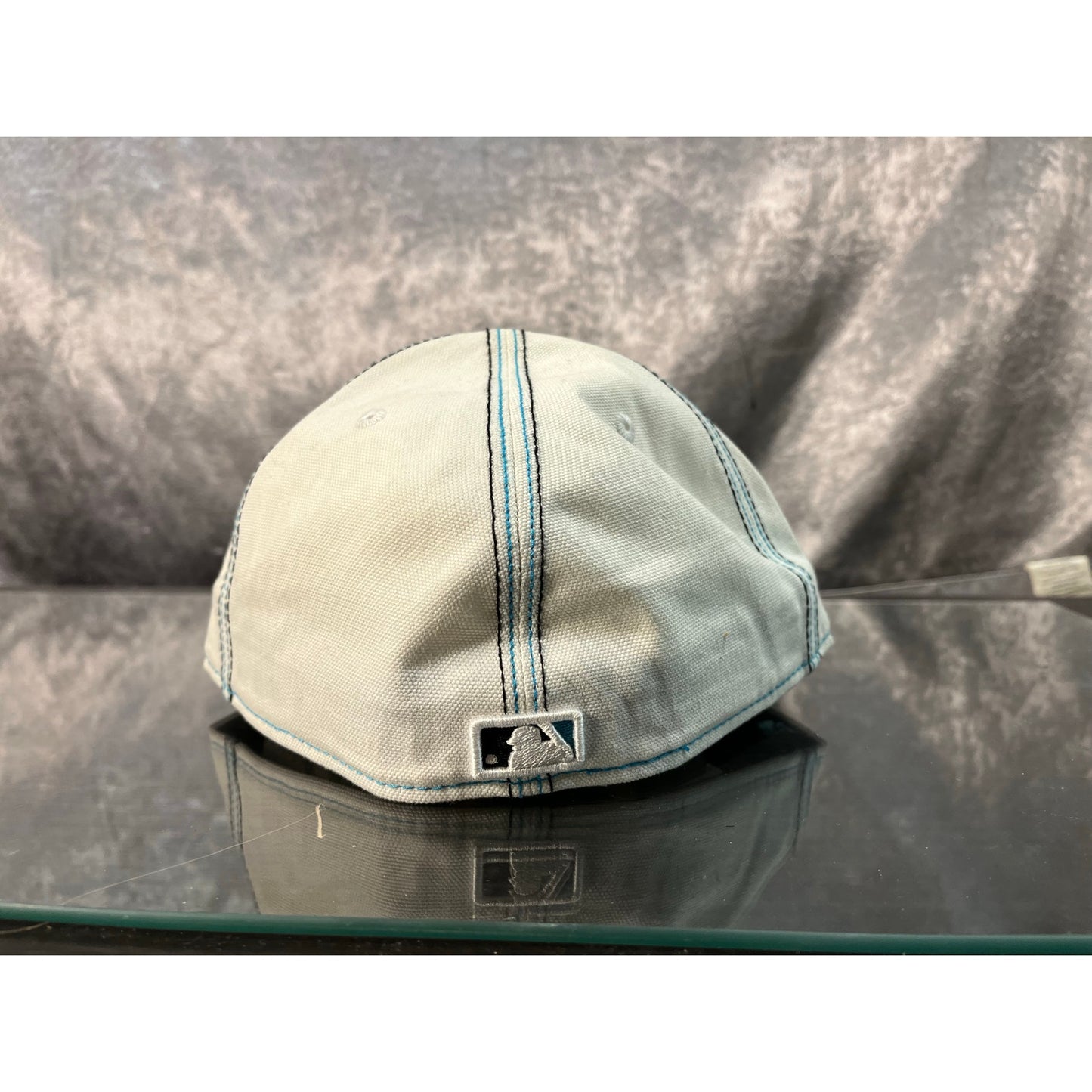 New Era Hat Size 7 1/2 White & Blue , Blue Jay
