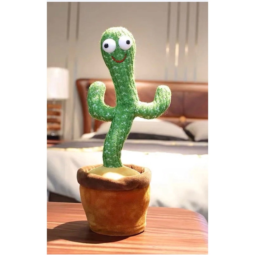 Dancing Cactus Plush Toy New