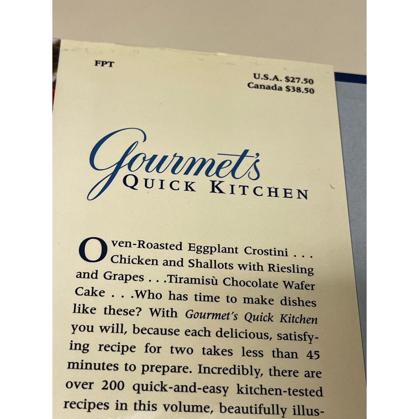 Gourmet Magazine Editors
Gourmet's Quick Kitchen