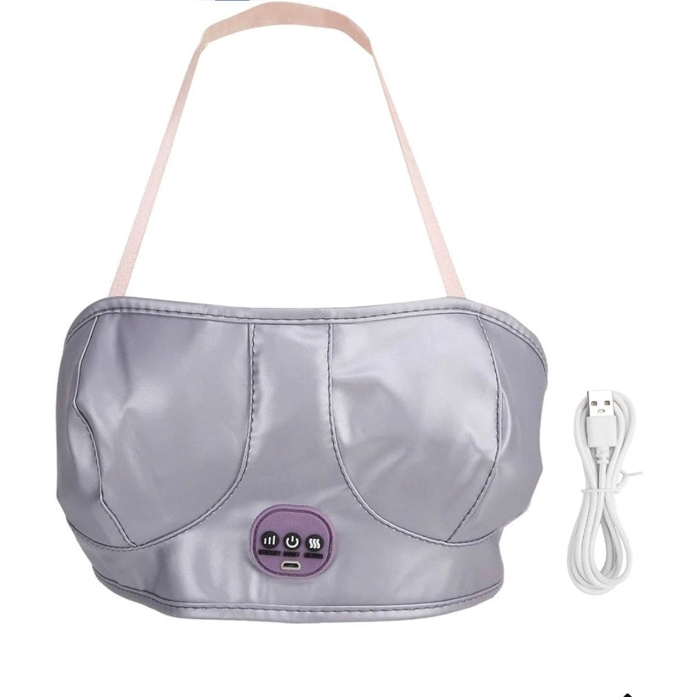 Breast Hot Compression Machine Gray Silver Lifting Plump Up 3 Speed Household