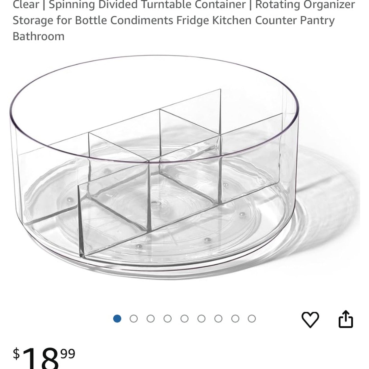 Round Turn Table Spinner
