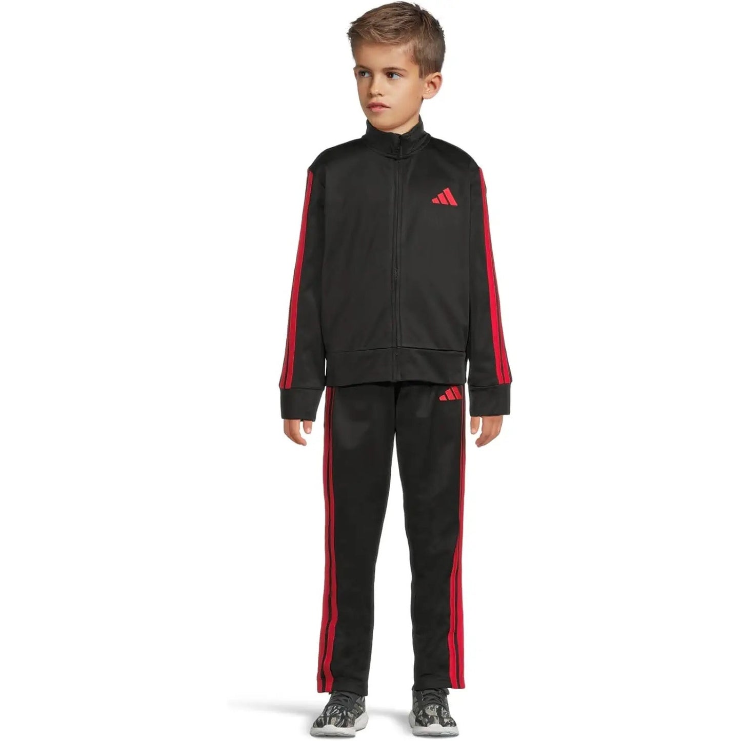 Adidas Kids Black & Red Hoodie Size 4T