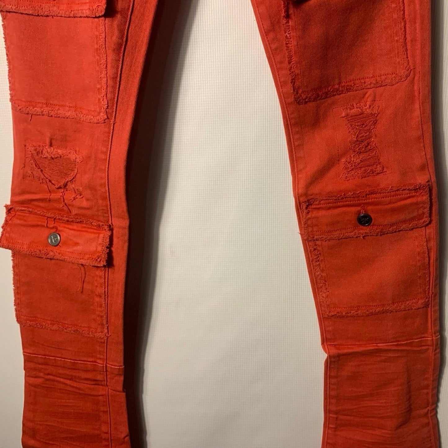 DOCTRINE DENIM (SAVANT RED SUPER STACKED JEAN) SIZE 32