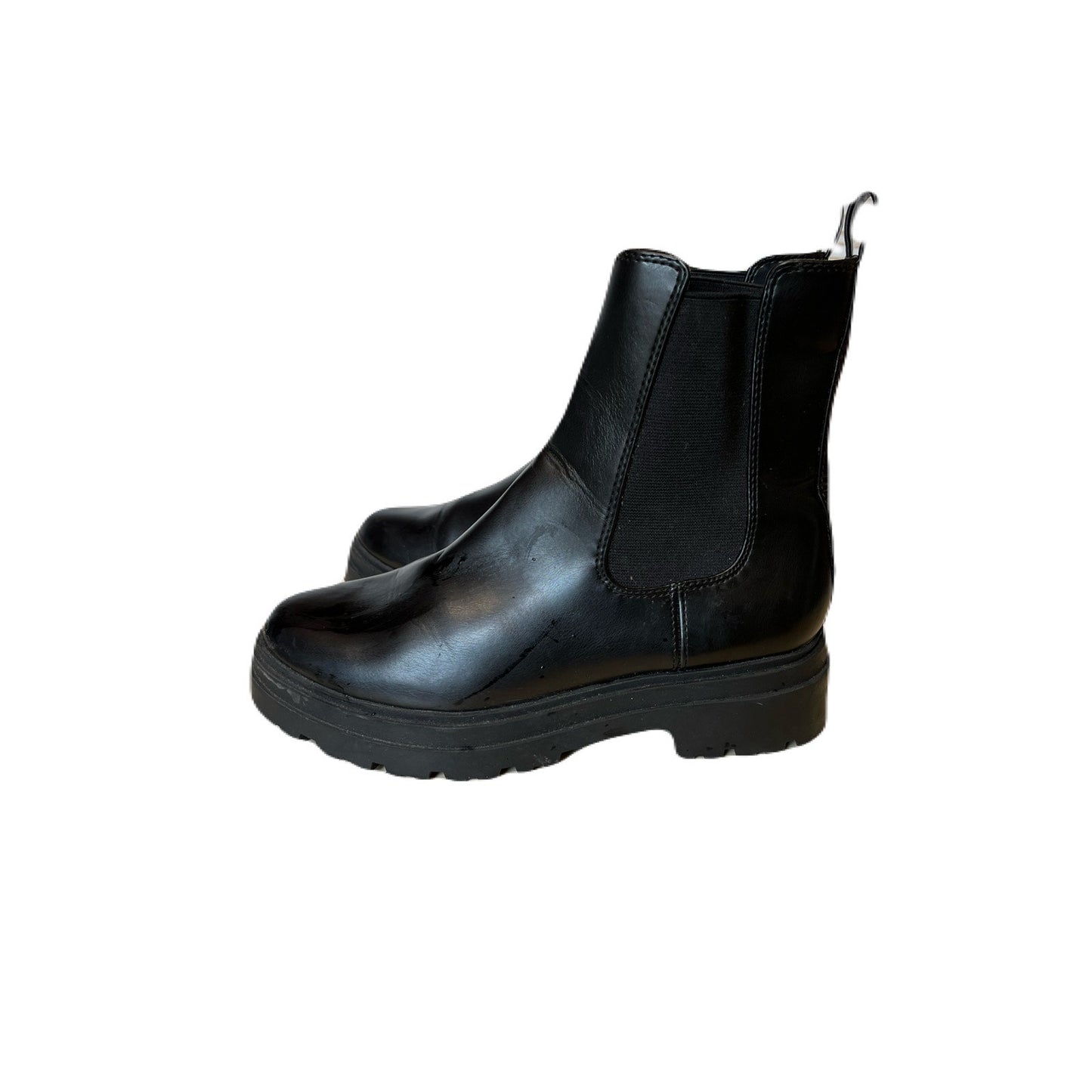 Women’s Black Boots Size 8 Good For Rain & Snow