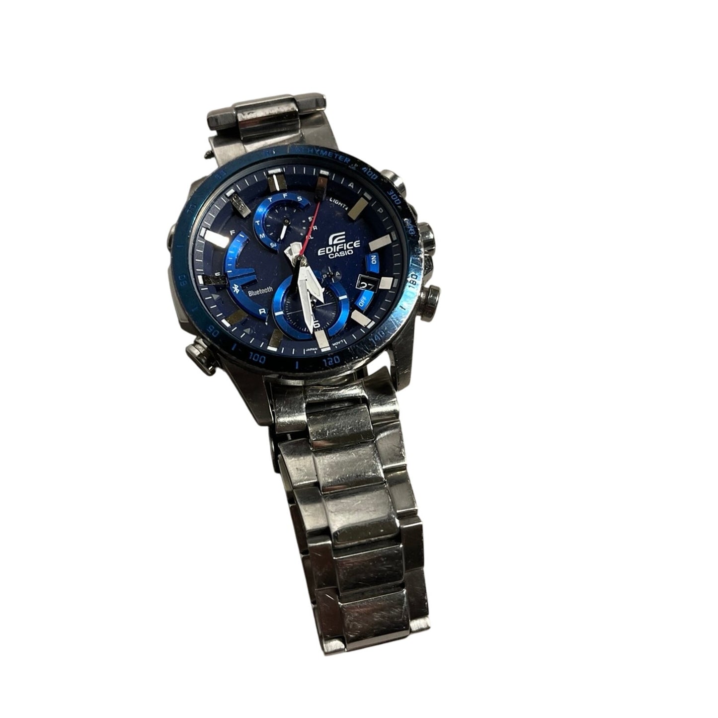 Casio Edifice Analog Blue Dial Men's Watch