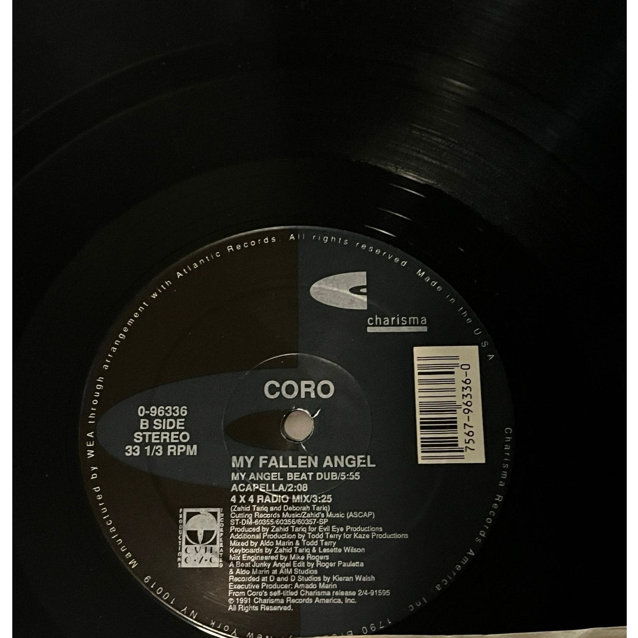 Coro My Fallen Angel Record 0-96336