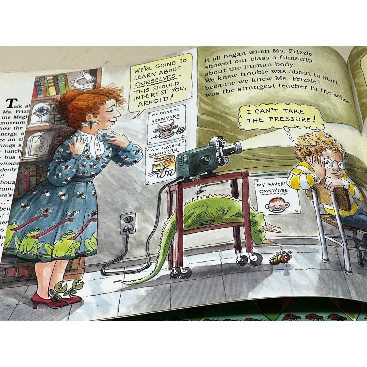 The Magic School Bus Inside the Human Body By Joanna Cole book