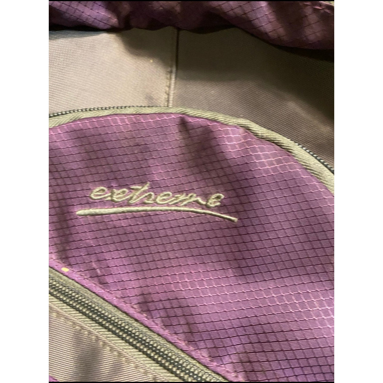 Men’s Backpack Purple & Gray