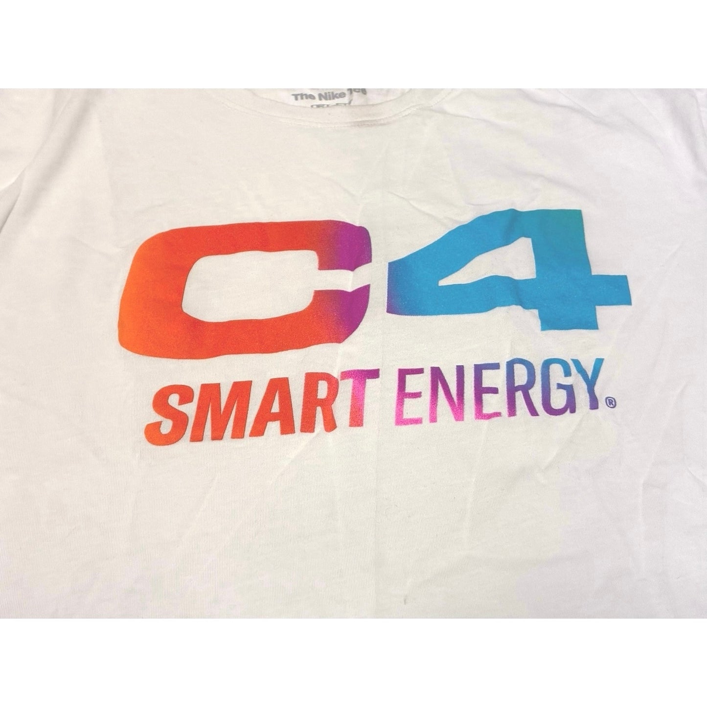 The Nike Tree C4 Smart Energy White Men’s T-Shirt Size Large