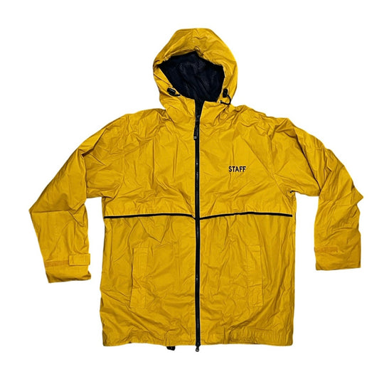 Charles River Apparel Men's Yellow Englander Rain Jacket