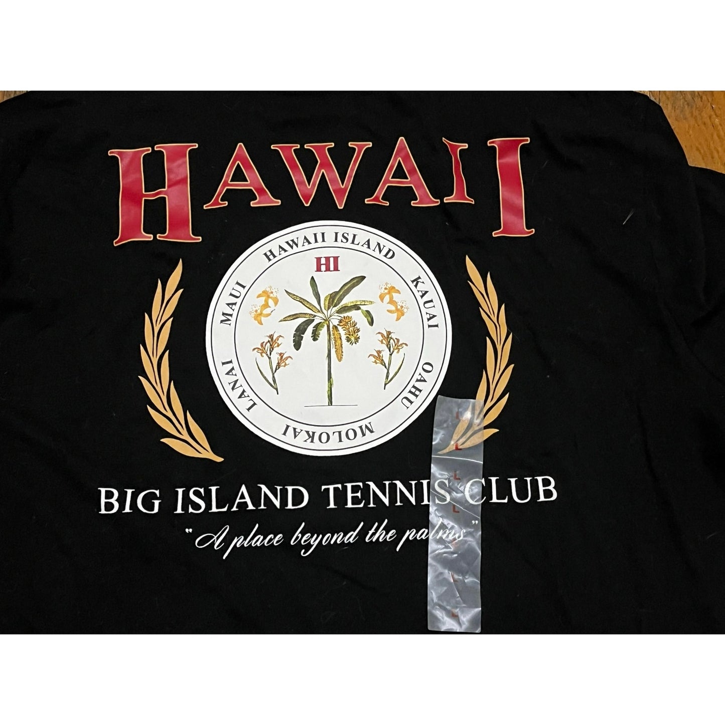 Old Navy Black Hawaii Big Island Tennis Club