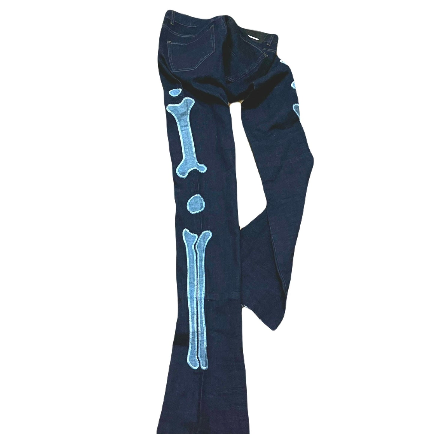 Doctrine Dark Blue Superstack Men’s Jean’s Size 32