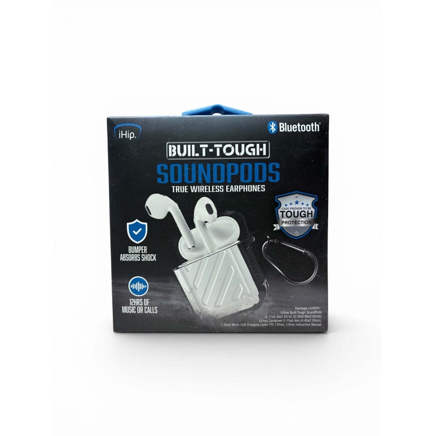 Built-Tough Sounds pods True Wireless Earphones New