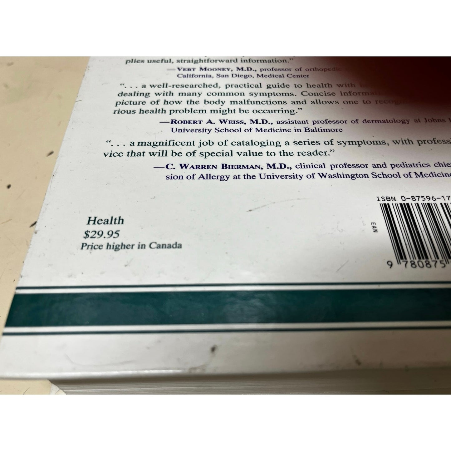 Symptoms: Their Causes & Cures : How to Understand and Treat 265 Health Concerns