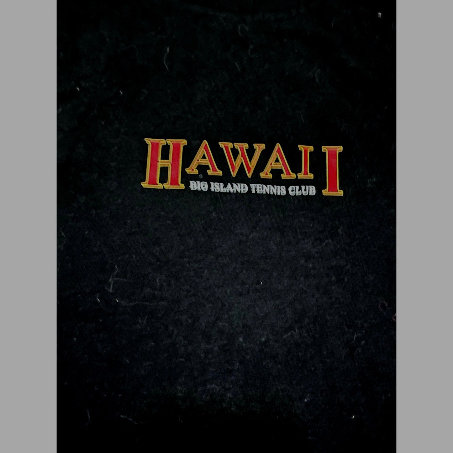 Old Navy Black Hawaii Big Island Tennis Club