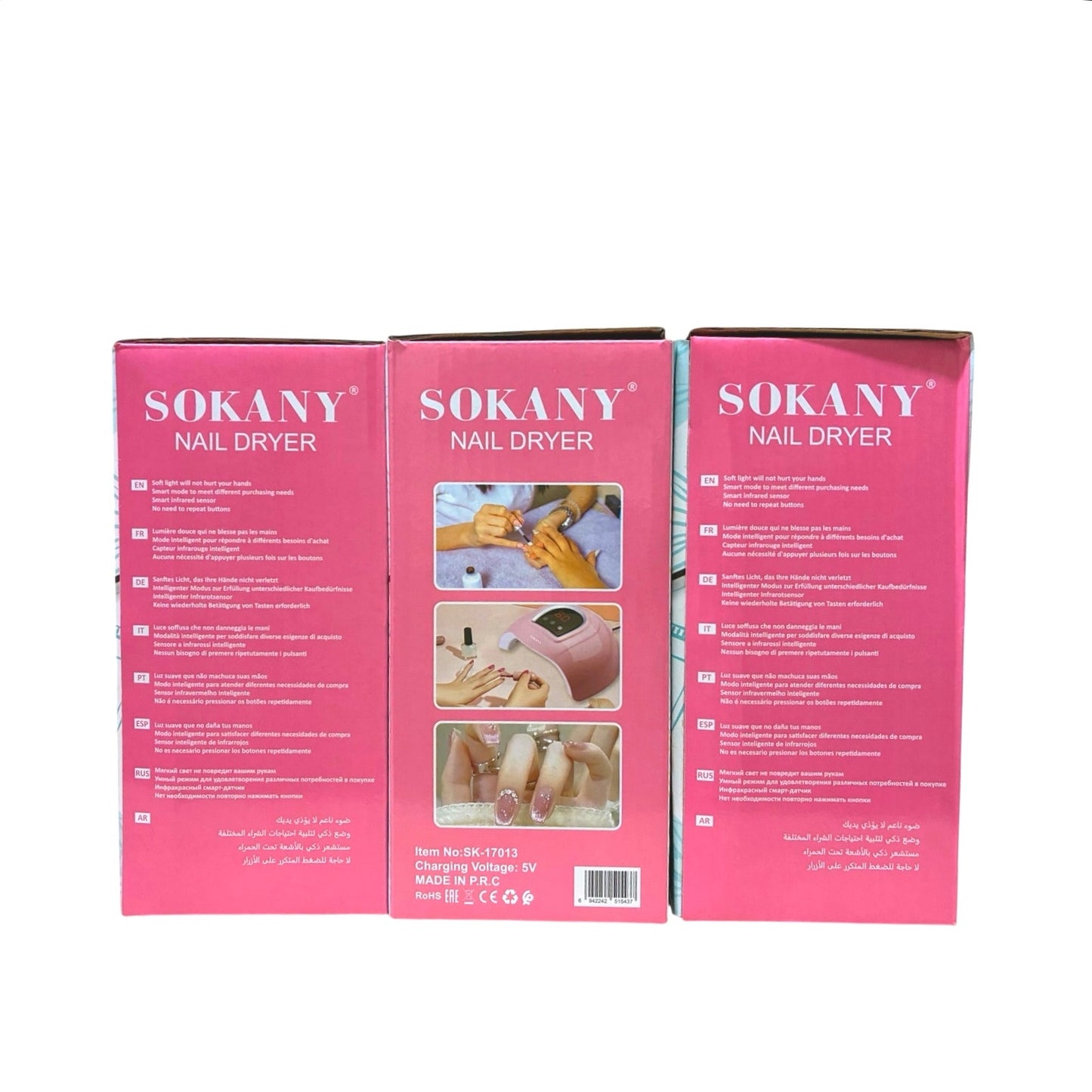 A Bundle Of 3 Sokany Nail Dryer New