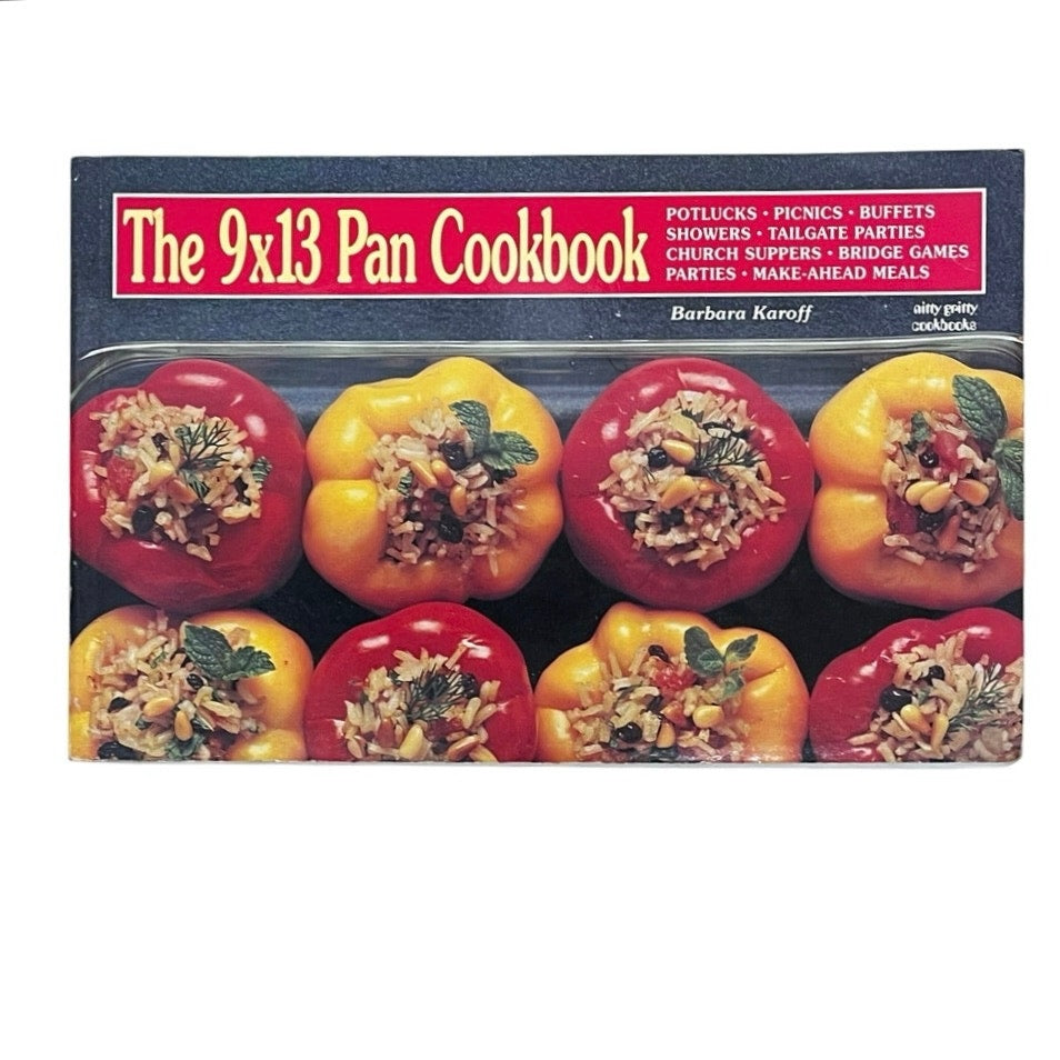 9 X 13 Pan Cookbook Softcover Book