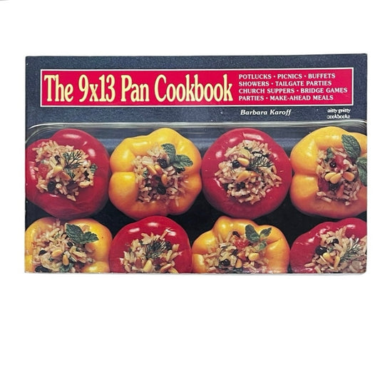 9 X 13 Pan Cookbook Softcover Book