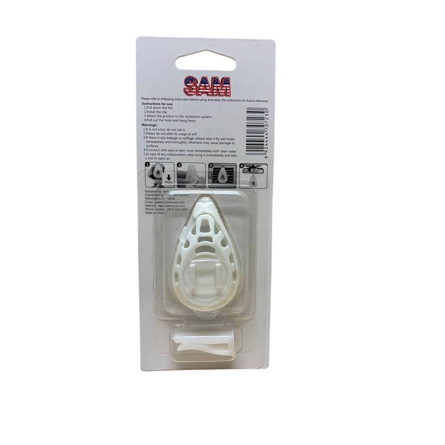 Sam Car Natural Freshener Pine
