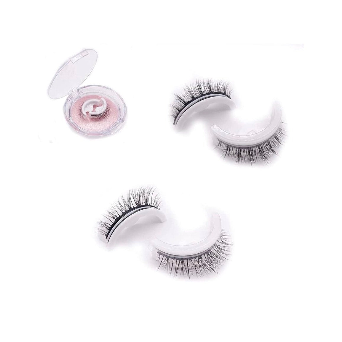 Reusable Adhesive Eyelashes, 2pair Beauty Self Adhesive Lashes, Beauty Lust