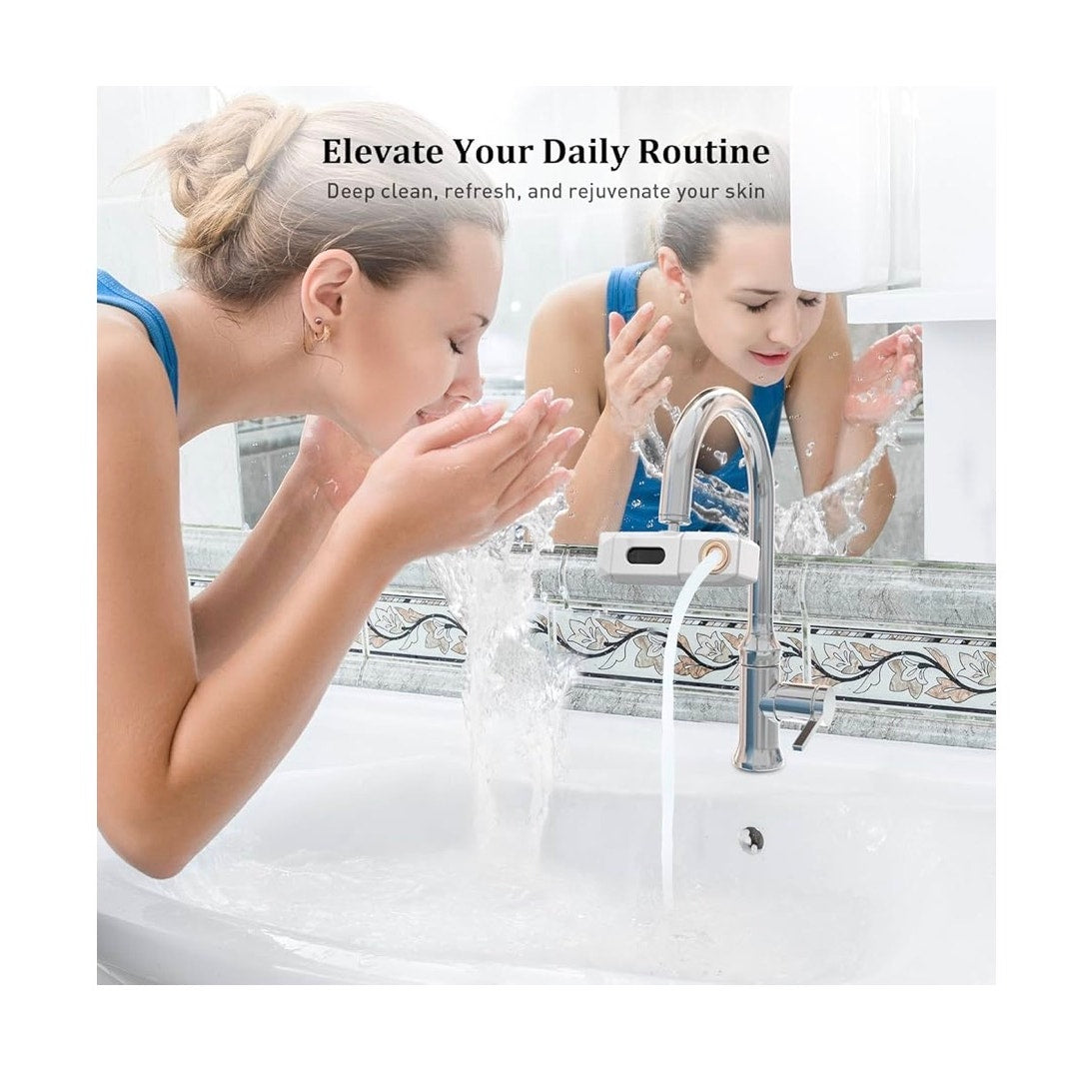 Advanced Faucet Water Filter with Micro-Bubble Technology – Deep Cleansing