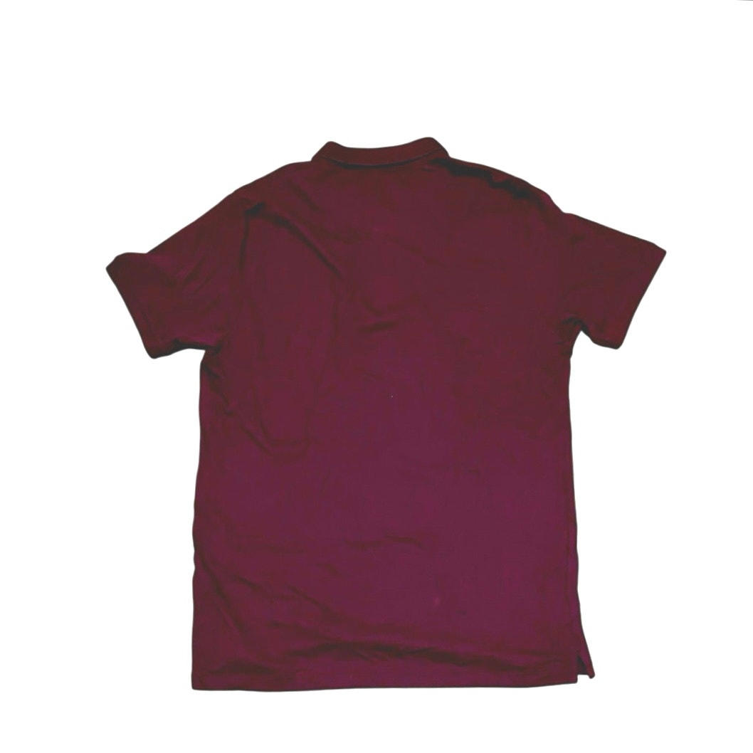 Denim & Flower Burgundy Coller Men’s T-Shirt Size XL
