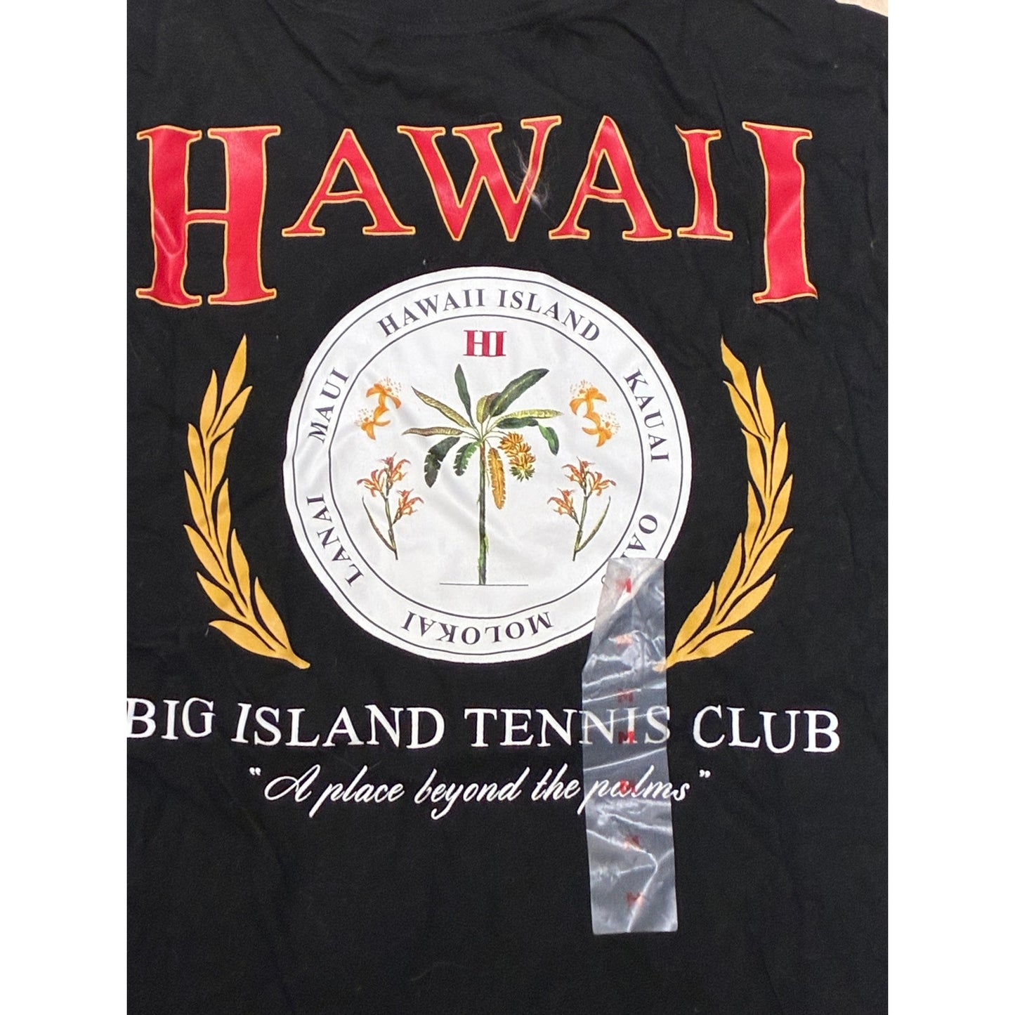 Old Navy Hawaii Black Men’s T-Shirts size Medium New