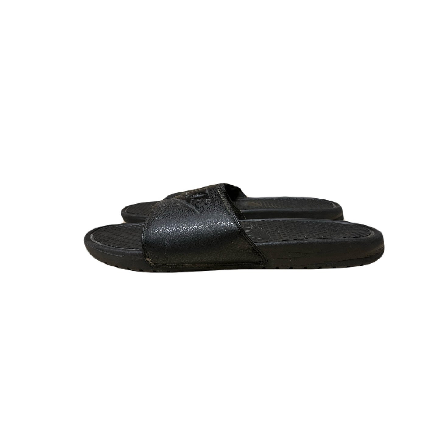 Nike Black Slippers Size 11