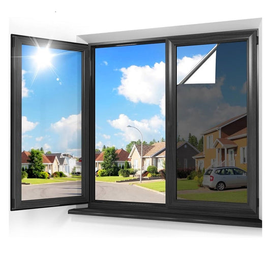 rabbitgoo One Way Window Privacy Film, Window Tint for Home