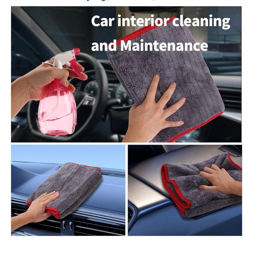 Car Drying Towel – Microfiber Towels for Car Detailing 34”X22”