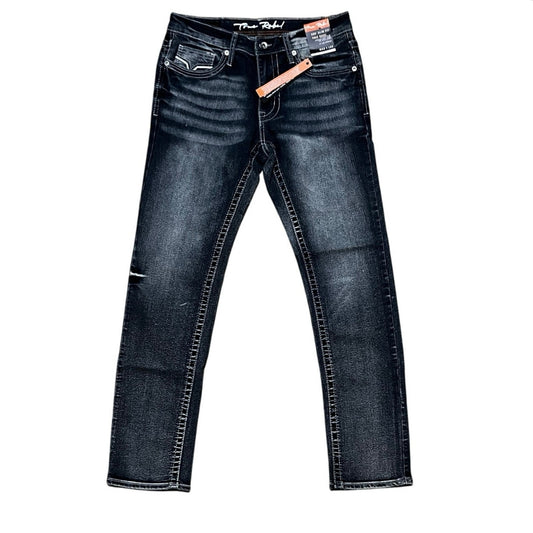 True Rebel Men’s Denim Blue Jeans Size W32 X L32
