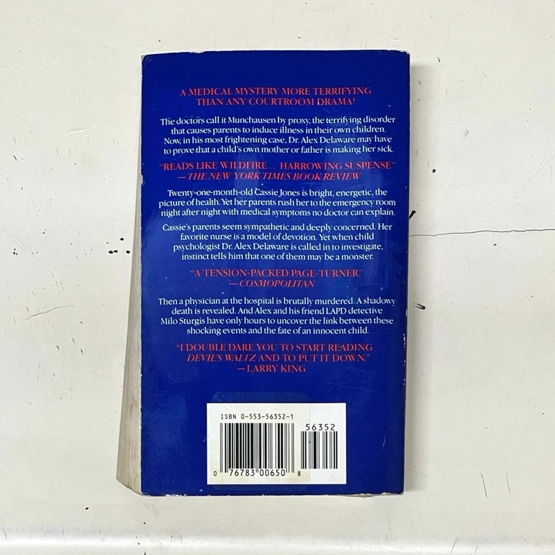 Devil’s Waltz Jonathan Kellerman Paper Book