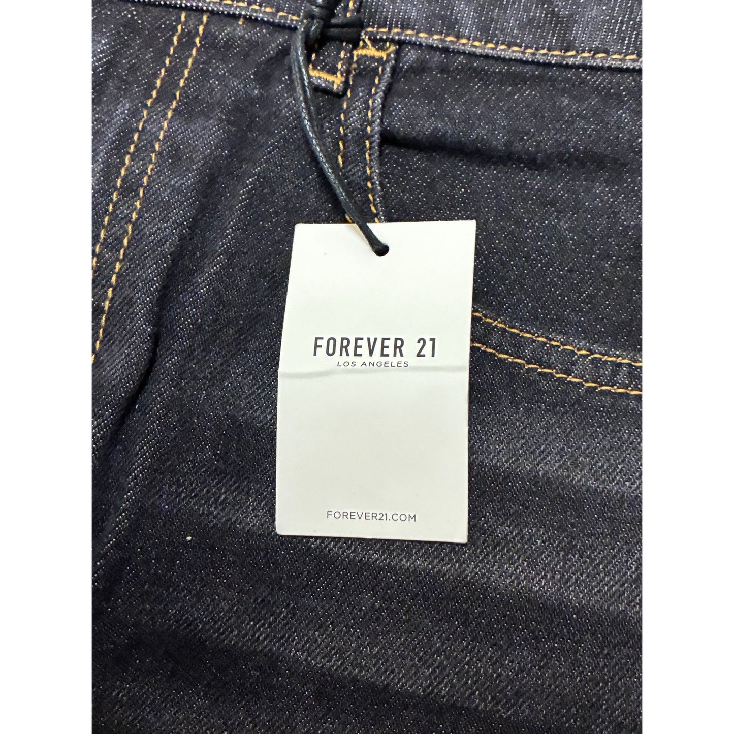 Forever 21 Women’s Jean Skirt/Shorts Size Medium Black